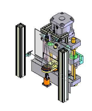 Hydraulische Durchflussprüfung von Stoßdämpfe