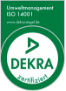 DEKRA Zertifikat: Umweltmanagement ISO 14001