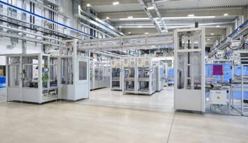 E-Motor Montageanlage