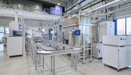 Fertigungslinie Hochvolt-Inverter