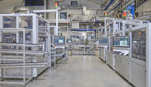 Montageanlage Hochvolt EMV-Filter