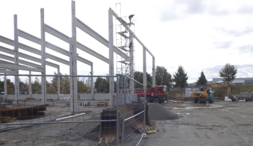 Neubau Produktionshalle