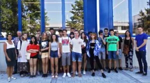 Anton-Bruckner-Gymnasium zu Besuch bei Sonplas