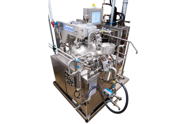 Mischanlage für das HERO Prozessmedium Außenansicht