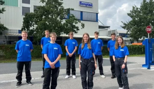 Ausbildungsstart bei Sonplas