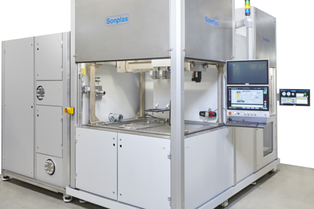 Außenansicht Kraftstoffkomponenten Prüfstand