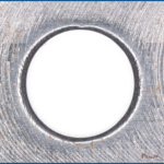 Bautteilloch nach der HERO Bearbeitung ohne Grate