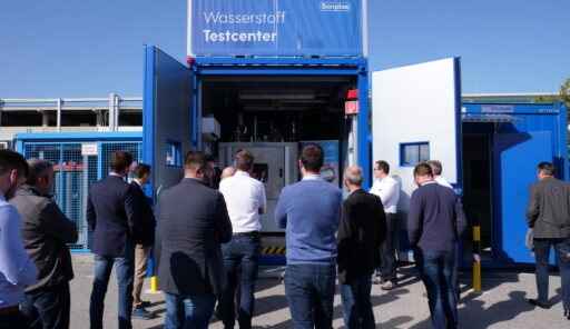 Cluster vor Ort bei Sonplas