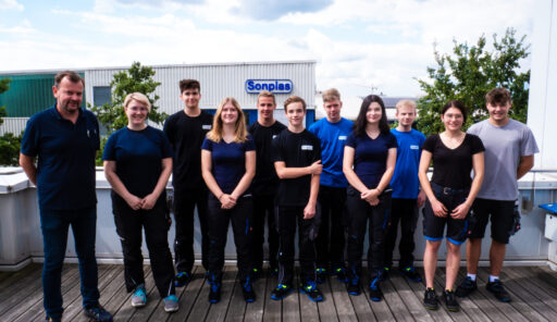 Ausbildungsstart bei Sonplas