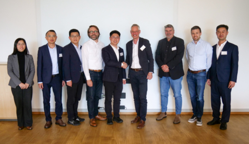 Besuch der chinesischen Delegation aus Zhangpu Town, Kunshan, China