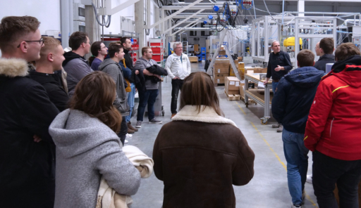 Zweite Betriebsbesichtigung bei Sonplas im Dezember