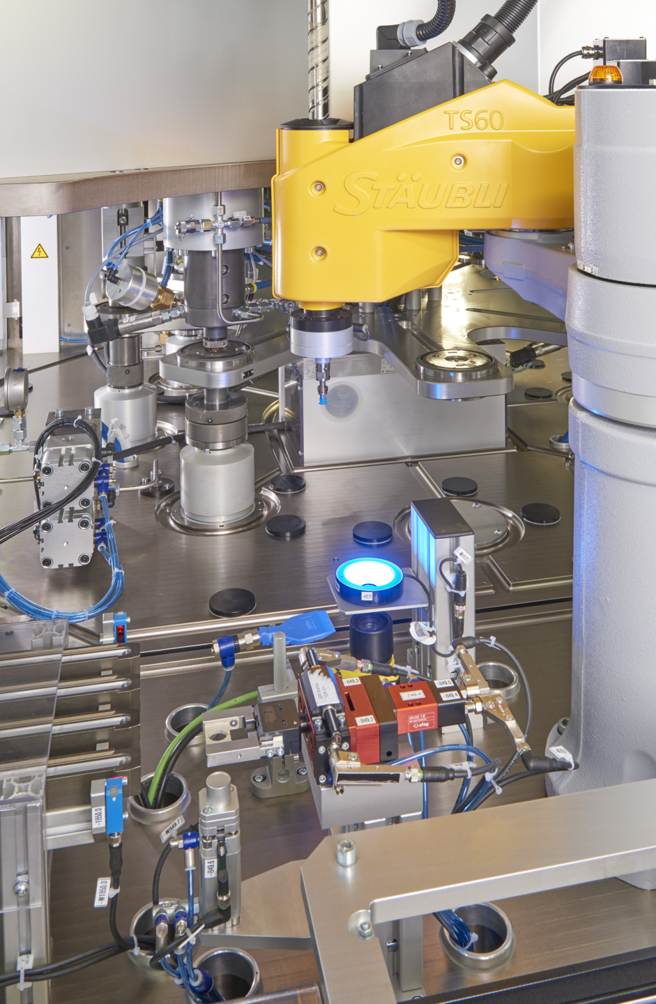 Innenansicht HERO Schleifanlage