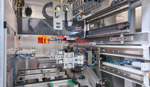 Batterie Modul Produktion