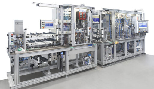 Montage- und Test-Linie Ölpumpe