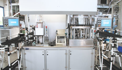 Montage- und Test-Linie Akkumulator