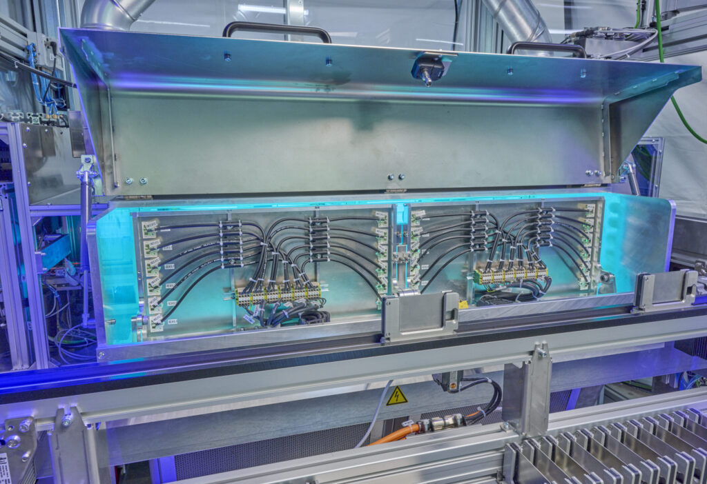 Vorderansicht UV Ofen